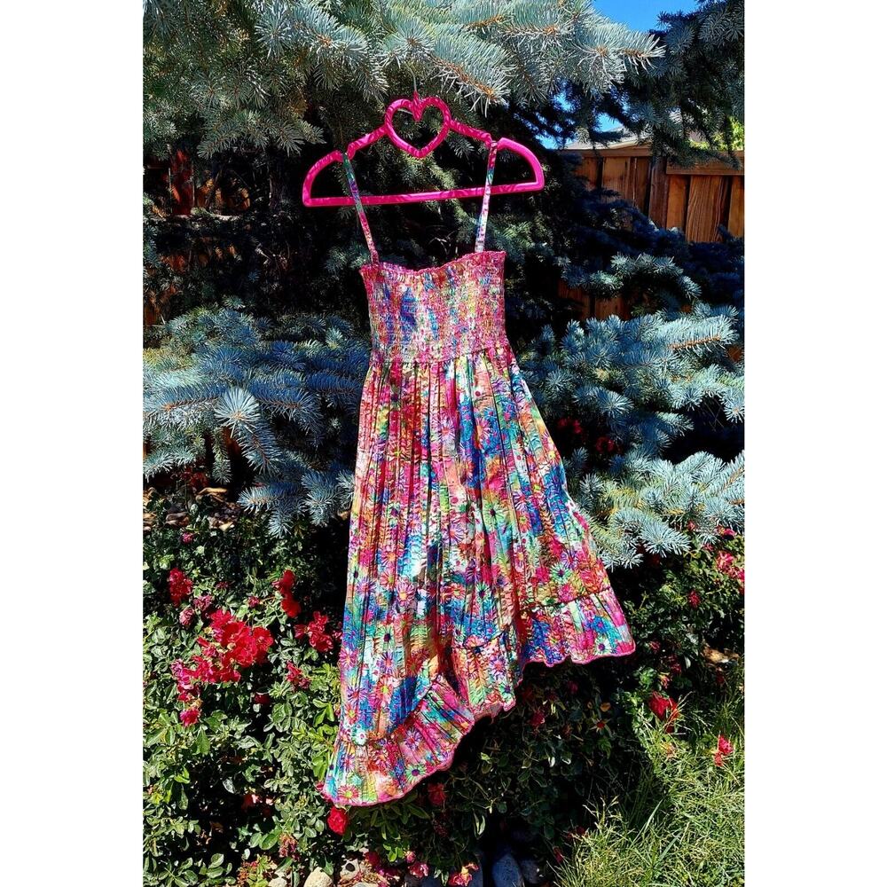 Beautiful Summer Dress | Convertible Maxi High-Low Dress | Size XS (6/8years)